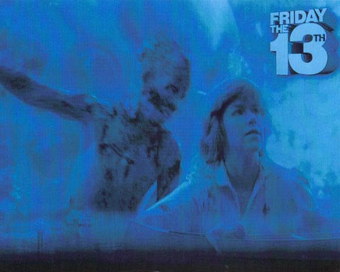 8 x 10 Friday the 13th Blue Collage