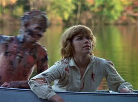 8 x 10 Jason Attacking Alice in canoe